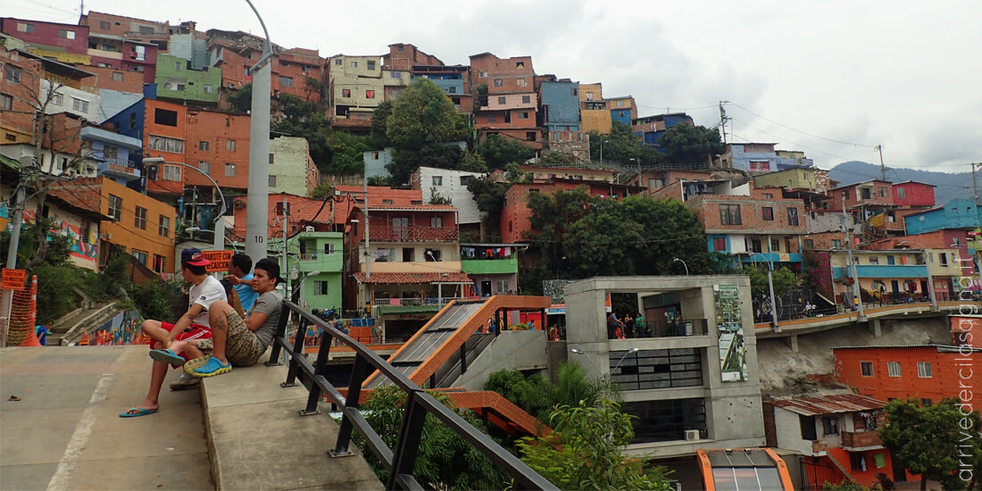 Comuna 13 en Medellin, Colombia