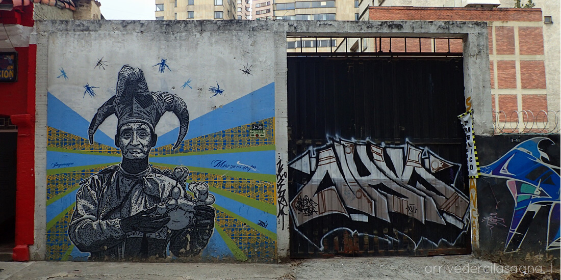 Dj Lu, graffiti a Bogotà, Colombia